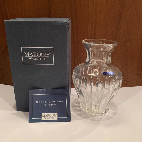 Marquis By Waterford Crystal Sheridan 6” Vase - Picture 8 of 12